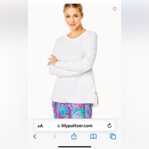 Lilly Pulitzer Luxletic Beach Comber Pullover